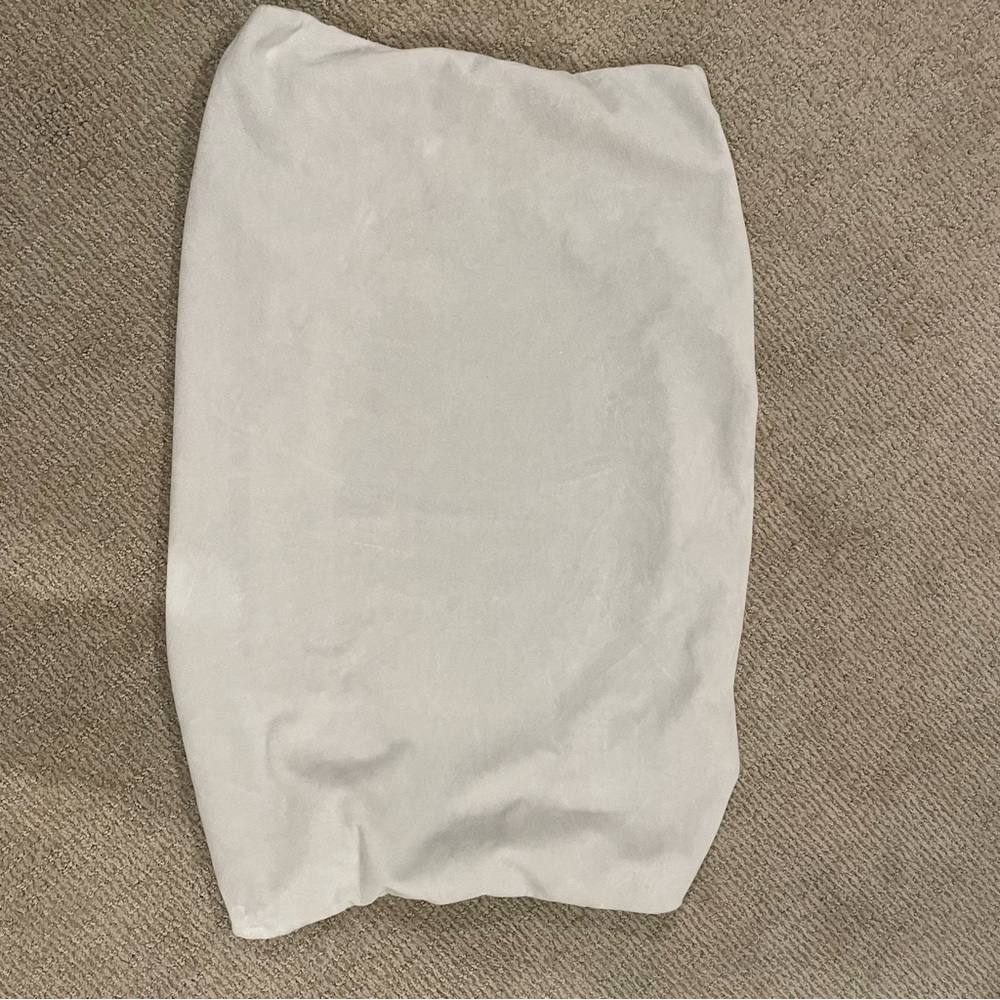 Pottery Barn Kids White Chamios Material Diaper Changer Cover